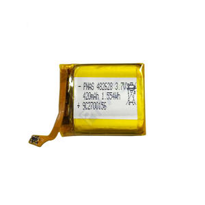 파나스 일본 PSE 인증 고밀도 리튬 이온 스마트워치 배터리 482628 482626 472529 3.8V 3.85V 파우치 배터리 - Product Image 6