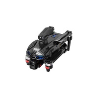 (Nouveau) 2025 AE60 Drone GPS Ultra Pliable avec Lumières LED Double Caméra FPV Télécommande Plastique ABS Transmission 5KM