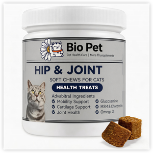 Suplemento para <span class=keywords><strong>Gatos</strong></span> con Glucosamina y Condroitina para el Soporte Urinario, Regeneración de Cartílagos y Amortiguación Articular, Apto para <span class=keywords><strong>Gatos</strong></span> Scottish Fold de Interior - Product Image 1