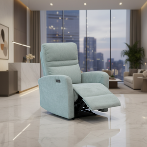 โซฟาโรงหนังไฟฟ้าอเนกประสงค์ทันสมัย ปรับเอนด้วยระบบไฟฟ้าและระบบมือหมุน เหมาะสำหรับห้องดูหนัง โซฟาที่นั่งโรงภาพยนตร์ เก้าอี้โรงแรม - Product Image 1