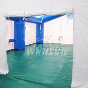 Carpa de Rescate Médica Inflable Cuadrada de PVC de Doble Capa WINSUN - Carpa de Hospital Impermeable para las Cuatro Estaciones - Product Image 5