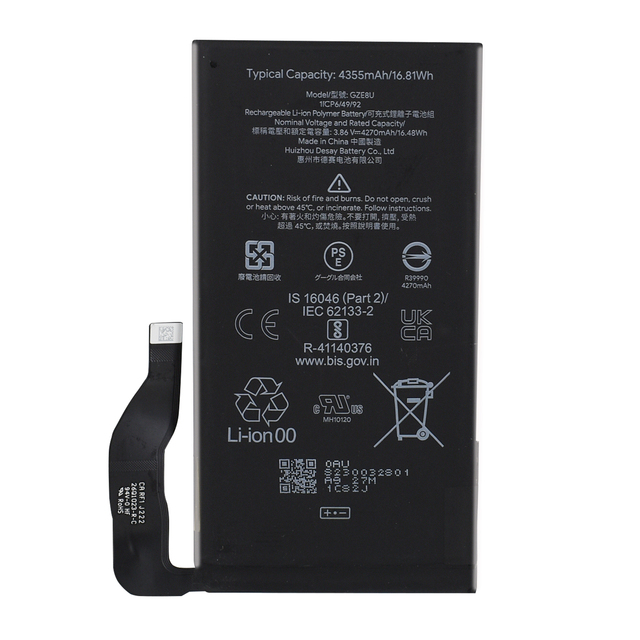 Original Quality GZE8U Replacement Battery for Google Pixel 7 Genuine Phone Battery