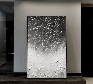 Stile ufficio sul posto di lavoro personaggi in <span class=keywords><strong>bianco</strong></span> <span class=keywords><strong>e</strong></span> <span class=keywords><strong>nero</strong></span> elegante pittura decorazione murale atmosfera semplice - Product Image 5