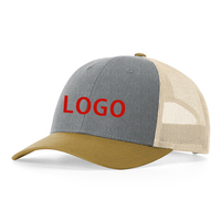 Casquettes de camionneur vierges de haute qualité 115, casquette en maille décontractée personnalisable
