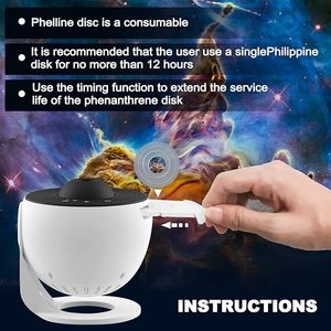 13 trong 1 sao planetarium Galaxy chiếu, Aurora chiếu với hệ thống năng lượng mặt trời cho trần phòng ngủ, bầu trời đầy sao ánh sáng ban đêm cho trẻ em - Product Image 5