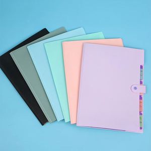 Porte-documents extensible à 5 poches pour l'organisation scolaire et de bureau – Produit de classement pratique - Product Image 5