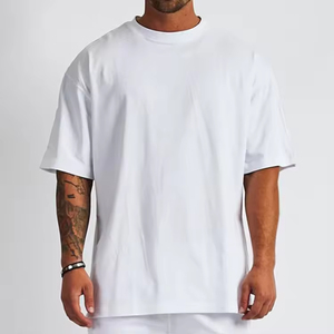 Thiết Kế In Quá Khcỡ Thời Trang dạo phố T-Shirt Cho Nam Giới Biểu Tượng Tùy Chỉnh 100% Cotton Đổ Femme In Cotton T-Shirt Cho Phụ Nữ - Product Image 3