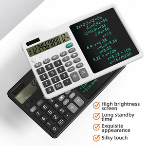 Writing Education 6inch Drawing LCD <b>Tablet</b> Kids Doodle Digital Pad Multifunction Science Mini Calculator for Student - Product Image 5