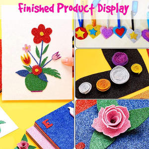 Lámina de espuma <span class=keywords><strong>EVA</strong></span> A4 autoadhesiva brillante, rollo de papel <span class=keywords><strong>EVA</strong></span> con pegamento - Product Image 5