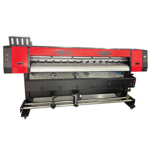 Imprimante à solvant écologique YILEE 1,6 m 1,8 m 3,2 m pour affiches, autocollants, impression de bannières en vinyle flexible, tête d'impression I3200 - Product Image 1