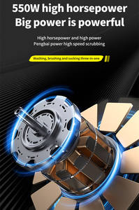 Hete Verkoop Natte En Droge Reiniging Apparatuur Pohir Zelfrijdende Reinigingsmachine Draadloze Compacte Elektrische Vloer Scrubber - Product Image 3