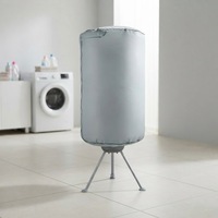 Sèche-linge portable automatique pour camping-car, avec minuterie électrique, pliable et ventilé, pour le camping et les voyages