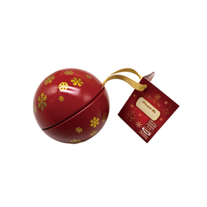 Caja de hojalata con forma de bola de esfera redonda, bolas de <span class=keywords><strong>metal</strong></span> pequeñas esféricas impresas con diseño personalizado, gran oferta de fábrica - Product Image 2