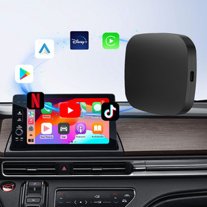 อะแดปเตอร์ไร้สาย Android Auto <span class=keywords><strong>Carplay</strong></span> Box Android 13 รองรับ Netflix อะแดปเตอร์ Car Play 3 in 1 สำหรับ <span class=keywords><strong>Apple</strong></span> <span class=keywords><strong>Carplay</strong></span> <span class=keywords><strong>Youtube</strong></span> Ai Box - Product Image 1