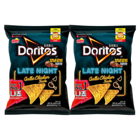Geïmporteerde Korea Doritos 'S Avonds Laat Chips Gebraden Kip Smaak Groentesnacks Laaggeprijsde Exotische Snackverpakking