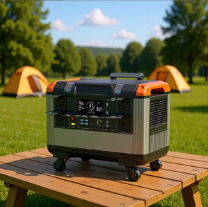 สถานีพลังงานแสงอาทิตย์แบบพกพา 3000W 2688Wh ลิเธียมไอออน แบตเตอรี่ภายนอก คลื่นไซน์บริสุทธิ์ สำหรับใช้ในบ้านและนอกบ้าน ลิเธียม-I ขายดี - Product Image 3