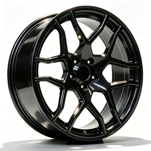 Jantes forgées de style Black Knight de qualité assurée, 23, 24, 25, 26 pouces, 5x112, pour <span class=keywords><strong>Audi</strong></span> <span class=keywords><strong>Q3</strong></span> <span class=keywords><strong>Sportback</strong></span>, à huit branches, avec moyeu personnalisé - Product Image 2