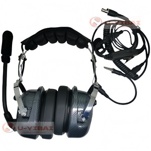 Auriculares con cancelación de ruido para walkie talkie, aviación, carreras, uso en aeropuertos, con micrófono y conector de 3.5 mm - Product Image 5