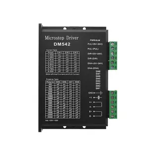 Controlador de Motor paso a paso Digital DM542 2 Dhase 4.2A para 42 57 86 Motor paso a paso NEMA17/23/34 El controlador puede reemplazar TB6600 DM556