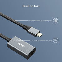 BENFEI USB-C zu HDMI Adapter 4K 60Hz [Thunderbolt 3/4 Kompatibel] Brandneu DC für Laptop mit iPhone 15 Pro/Max