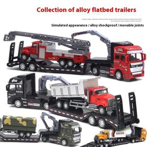 Modelli Multipli in Scala 1:50, <span class=keywords><strong>Camion</strong></span> Giocattolo da Trasporto con Pianale in ABS da 33CM, <span class=keywords><strong>Camion</strong></span> con Scala 110V, Escavatore per Ragazzi dai 14 Anni in su - Product Image 1