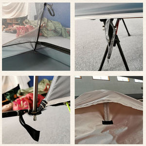 Tente de camping compacte et pliable quatre saisons en tissu Oxford avec lit intégré, idéale pour l'extérieur – Offre spéciale - Product Image 4