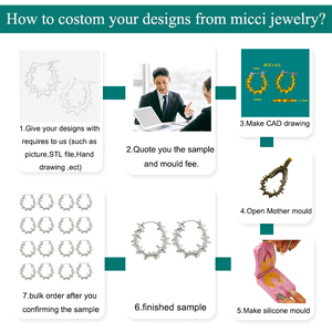 MICCI Nuovi Arrivi <span class=keywords><strong>Orecchini</strong></span> a Catena Lunga con Zirconi Raffinati per Donna in Acciaio Inossidabile Placcato Oro 18K Anti-Ossidazione - Product Image 6