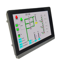 Écran tactile HMI Mochuan 7 pouces, contrôleurs industriels PLC PAC dédiés, communication Modbus, 4G EMMC + 256M DDR3, DC24