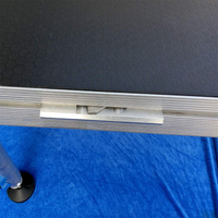 Plateforme de scène mobile en treillis d'aluminium avec certification TUV, design antirouille et léger