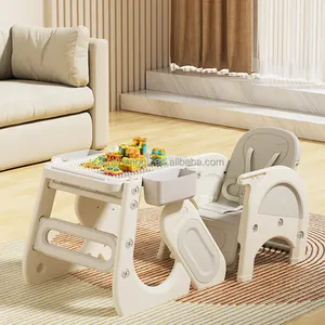 Mesa y silla con dibujo de bloques de construcción, juego de mesa y silla para niños, bloques de construcción