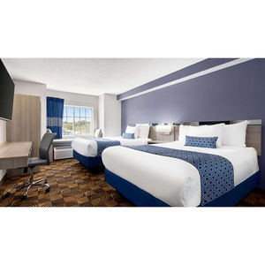 Microtel by Wyndham 맞춤 호텔 가구 현대적인 디자인 침실 및 거실을 위한 나무 세트 중국산 - Product Image 1