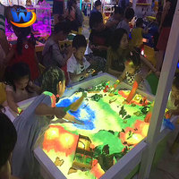 Vente d'usine Enfants Jeu Éducatif Intérieur AR Interactive Sable Table Sandbox Projecteur