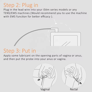 Sonda Rectal para Masajeador de Esfínter Anal, 2 Unidades, 1 Unidad, 2 Unidades - Product Image 5
