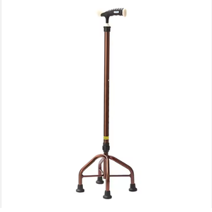 <span class=keywords><strong>Handy</strong></span> quatro patas de alumínio bengala conveniente sem esforço Quad Cane Projetado para os idosos e deficientes muletas quentes - Product Image 4