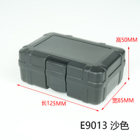 Boîte en plastique scellée tactique Protection de l'équipement Boîte de munitions résistante aux chocs Boîte de rangement d'outils d'extérieur portable