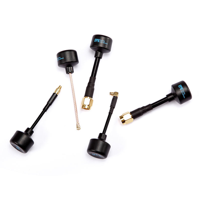 High Gain 5.8G RHCP FPV 2.5DBi 65mm Antenna MMCX SMA UFL RPSMA Mini Transmitter for RC Racing Fpv Parts
