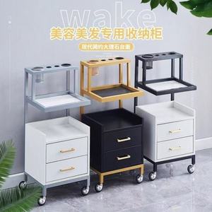 2025Salon Utility Cart Multifunctional Rolling Storage <b>Trolley</b> with Drawers for Hair and Nail Salons - Product Image 3