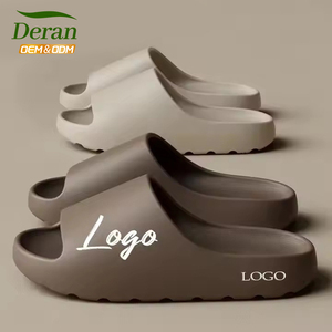 Deran OEM, venta al por mayor de alta calidad Original Unisex, <span class=keywords><strong>calzado</strong></span> de verano, sandalias de espuma EVA, logotipo de diseñador, zapatillas de espuma Unisex personalizadas - Product Image 1
