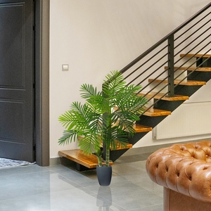 Bossion - Planta Artificial de Plástico al por Mayor para Decoración de Jardín Interior y Exterior, Palmera Artificial - Product Image 3