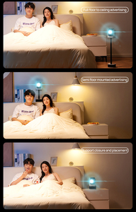 Nouveau TS-1 Mini projecteur LCD Portable 1080P Android 9 HD projecteur avec cardan de levage caché - Product Image 4