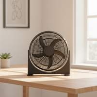 Ventilateur de table portable à moteur AC avec fonction de compression à froid et haute vitesse, certifié ROHS pour un usage domestique
