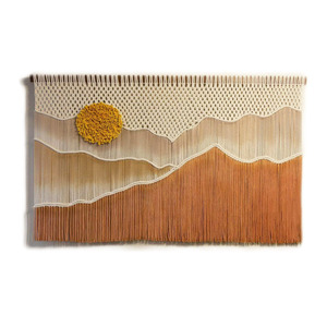 Nouveau fil de coton décoration murale teint à la main macramé tissé tenture murale <span class=keywords><strong>tapisserie</strong></span> ou hôtel maison séjour salon - Product Image 1