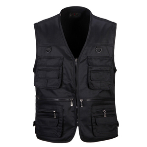 Nouveau design été extérieur <span class=keywords><strong>pas</strong></span> <span class=keywords><strong>cher</strong></span> 5xl Gear <span class=keywords><strong>gilet</strong></span> de pêche couleur personnalisée journaliste <span class=keywords><strong>gilet</strong></span> avec multi-poches - Product Image 1