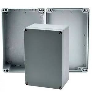 200X130X85mmダイキャストメタル防塵防水IP66ジャンクションボックス工業用構造電気プロジェクトエンクロージャー