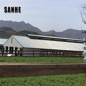 Đúc Sẵn Kết Cấu Thép Sữa Trại Đổ Di Động Gia Súc Giết Mổ Nhà - Product Image 4