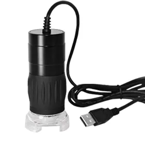 40X-240X Zoom 2MP taşınabilir USB dijital mikroskop tekstil muayene için görüntü yazılımı ile 8 LED aydınlatma