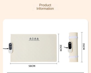 Luxury & Modern Fast Heating Adjustable Temperature Custom Logo Silicone Electric Food Warming Mat Foldable Kitchen Table Use - Product Image 6