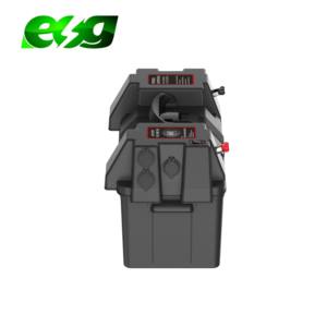 Caja de batería con puerto <span class=keywords><strong>Dual</strong></span>, Cargador USB y conector de toma de corriente y voltímetro para coche marino al aire libre, CC de <span class=keywords><strong>12V</strong></span> y 24V - Product Image 6