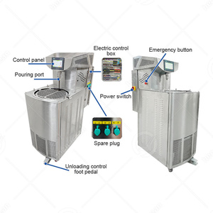 Máquina de templado de chocolate de rueda automática continua de alta capacidad comercial OCEAN a la venta - Product Image 2