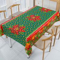 Couvertures de table de Noël en vinyle pvc en plastique pour événements